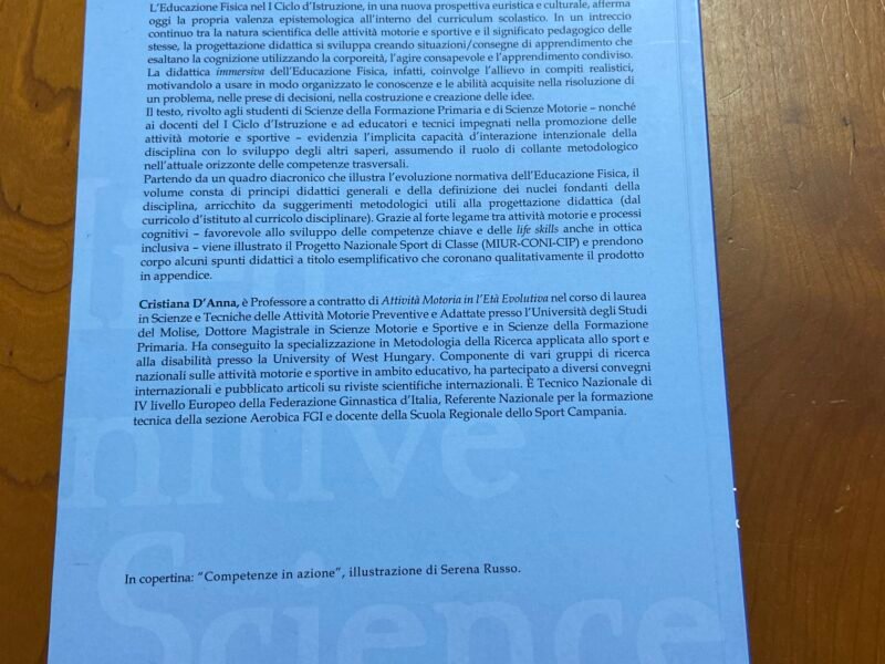 Educazione Fisica nel primo ciclo d’istruzione. Dai nuclei fondanti alla progettazione didattica