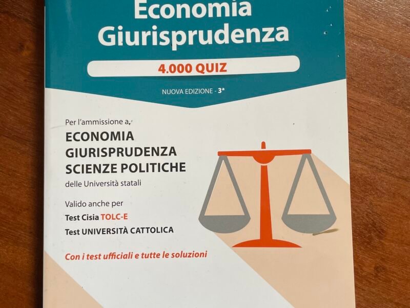 KIT DI PREPARAZIONE- AlphaTest Economia Giurisprudenza