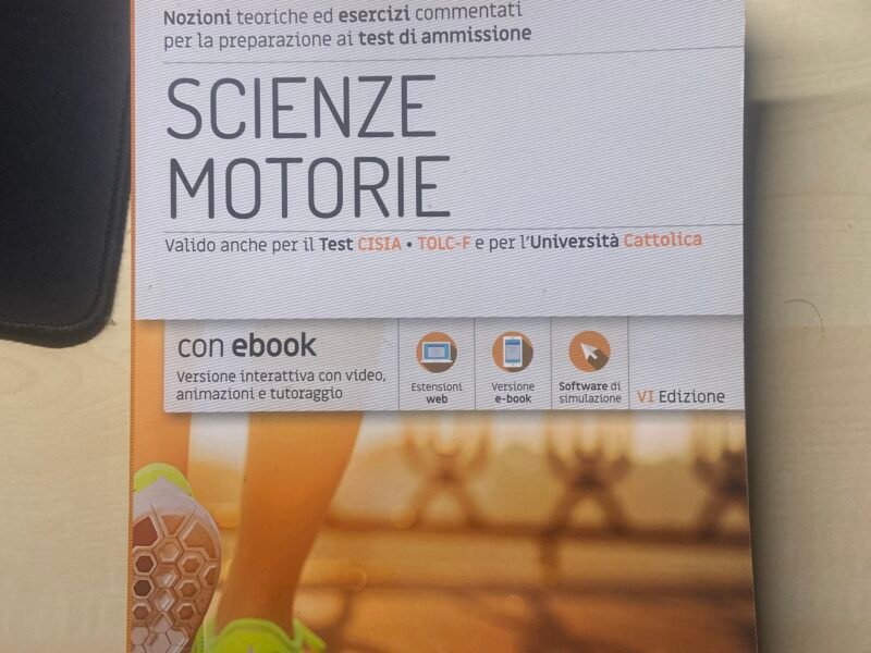 Scienze motorie (valido anche per il test CISIA- TOLC-F e per l’università cattolica )