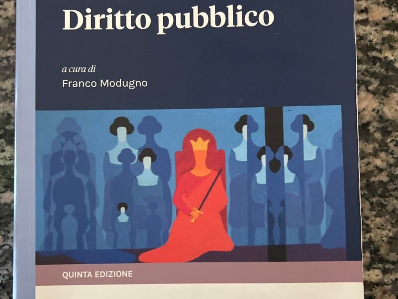 Diritto Pubblico, Modugno. Edizione 5