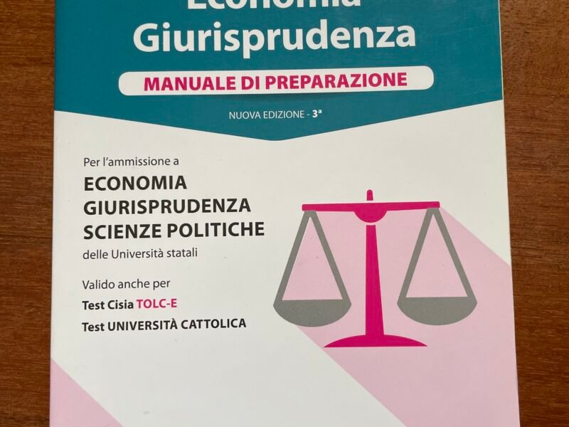 KIT DI PREPARAZIONE- AlphaTest Economia Giurisprudenza