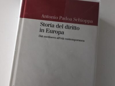 Storia del diritto in Europa, dal Medioevo all'età contemporanea