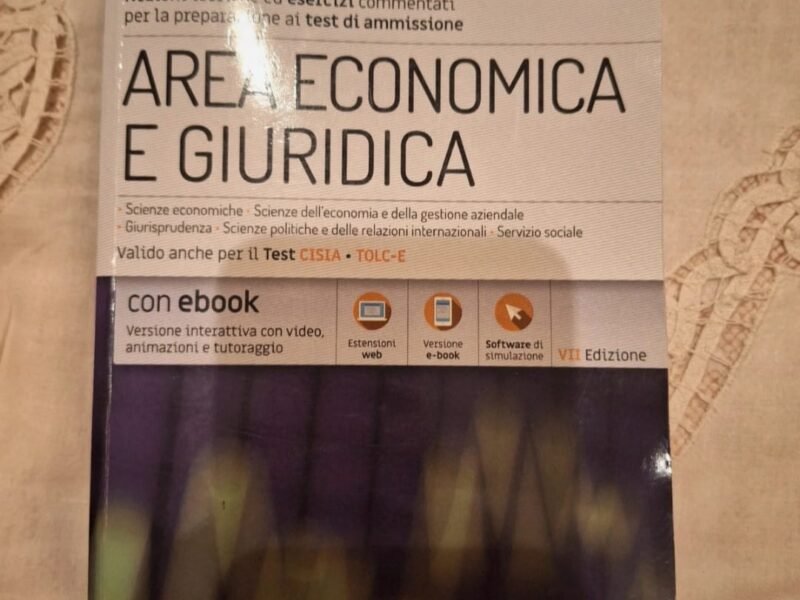 teoria e test area economica