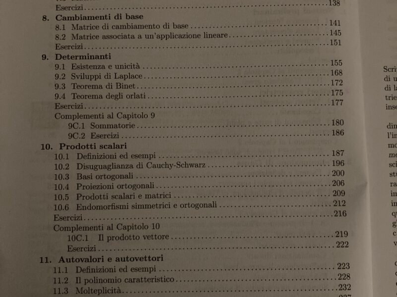 Algebra lineare