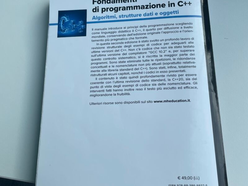 Fondamenti di programmazione c++