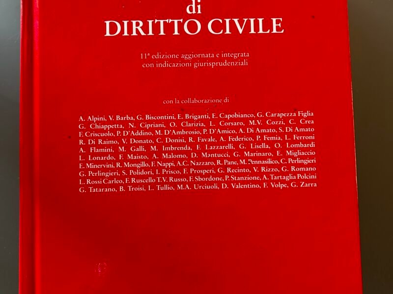 MANUALE DI DIRITTO CIVILE