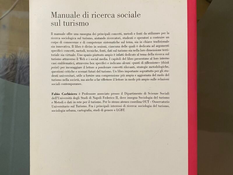 Manuale di ricerca sociale sul turismo