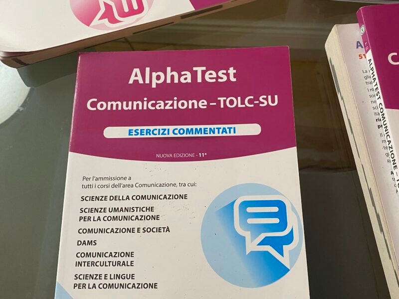 AlphaTest Comunicazione -TOLC-SU