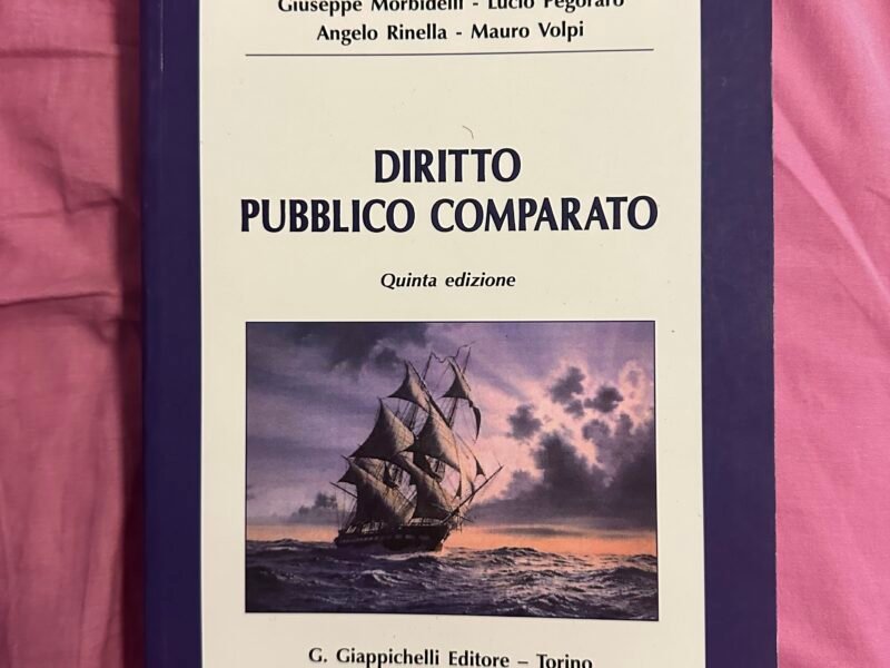 Diritto pubblico comparato Giuseppe Morbidelli, Lucio Pegoraro, Angelo Rinella, Mauro Volpi