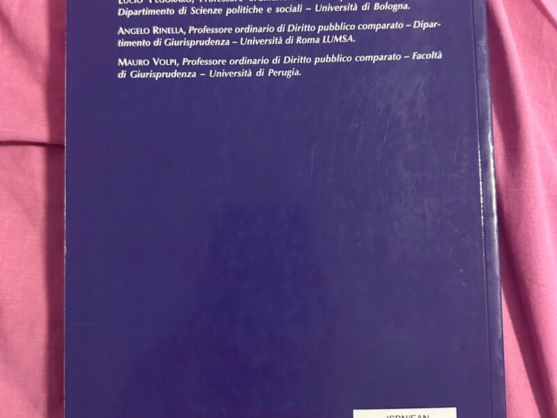 Diritto pubblico comparato Giuseppe Morbidelli, Lucio Pegoraro, Angelo Rinella, Mauro Volpi