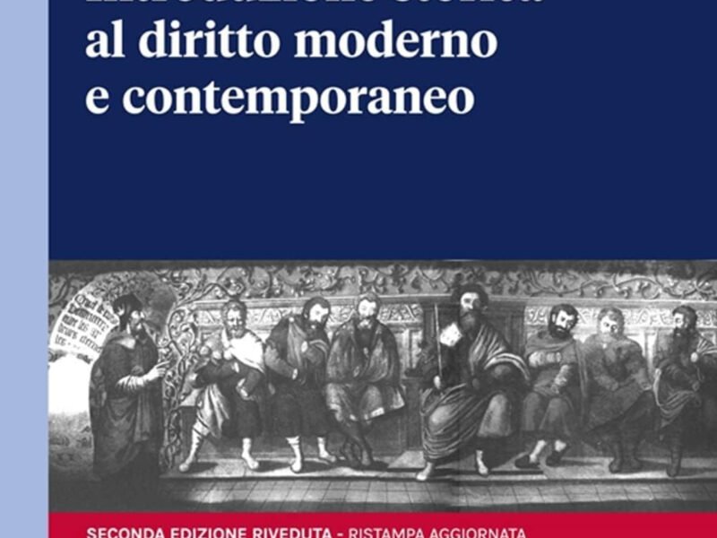 Introduzione Storica al Diritto Moderno e Contempraneo