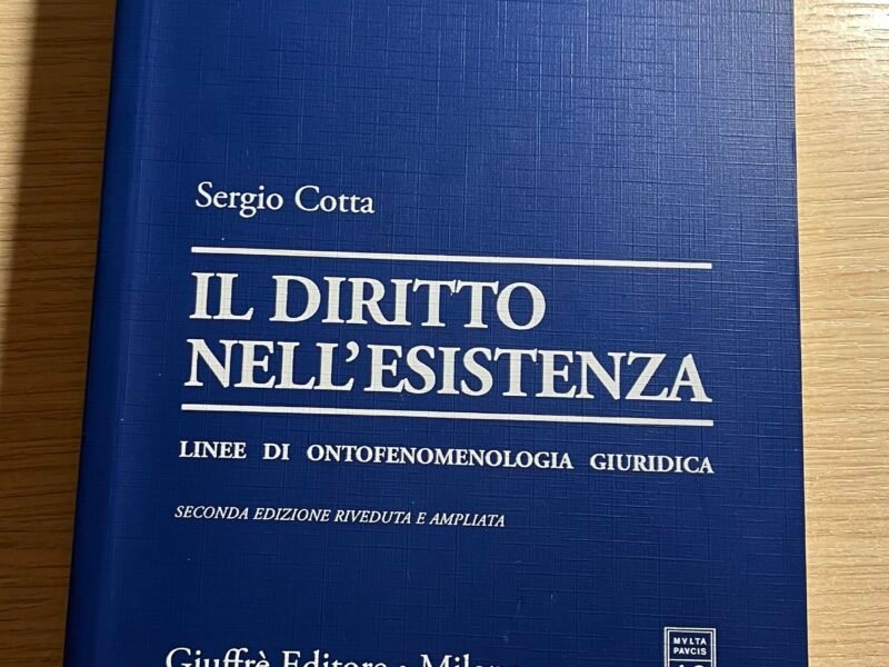 Diritto nell’esistenza