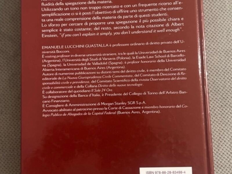 Istituzioni di diritto privato per gli studenti di economia