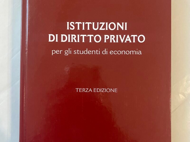 Istituzioni di Diritto Privato