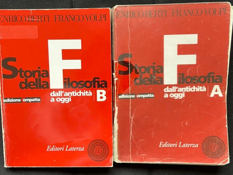 Storia della filosofia dall'antichità ad oggi