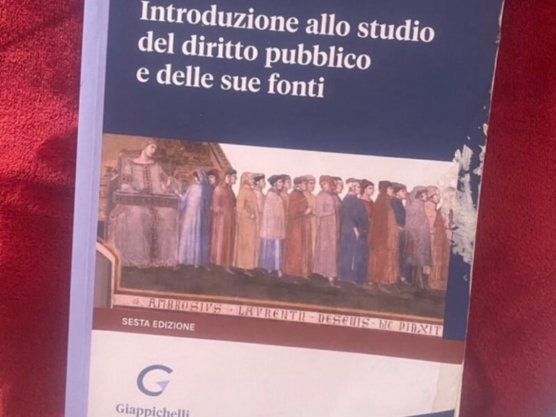 Introduzione allo studio del diritto pubblico e delle sue fonti