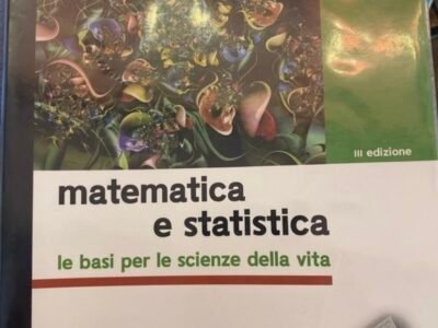 matematica e statistica le basi per le scienze della vita