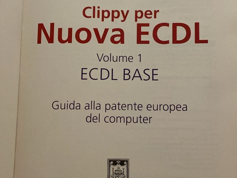 Clippy per nuova ECDL, volume 1