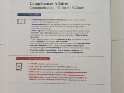 Compétences Affaires- communication, théorie, culture