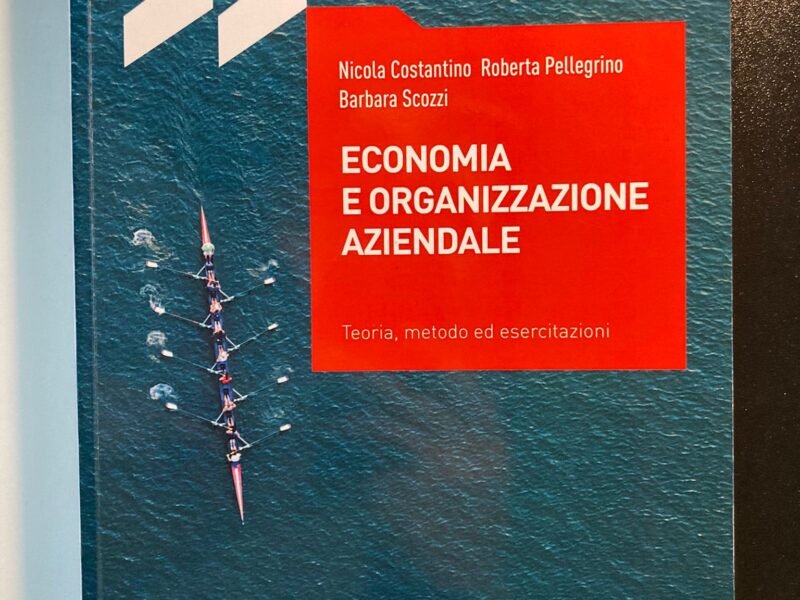 ECONOMIA E ORGANIZZAZIONE AZIENDALE