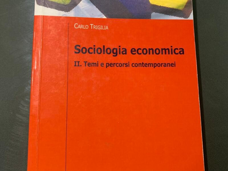 Sociologia economia II. Temi e percorsi contemporanei