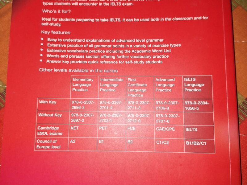 IELTS -Language Practice - English Grammar and Vocabulary