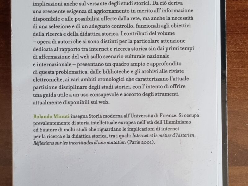 Il web e gli studi teorici. Guida critica all'uso della rete