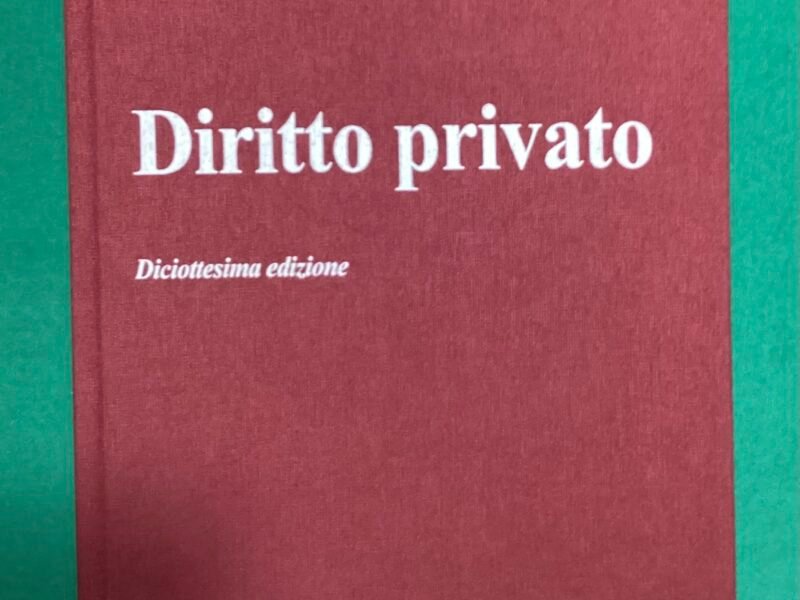 Diritto privato (XVIII edizione)