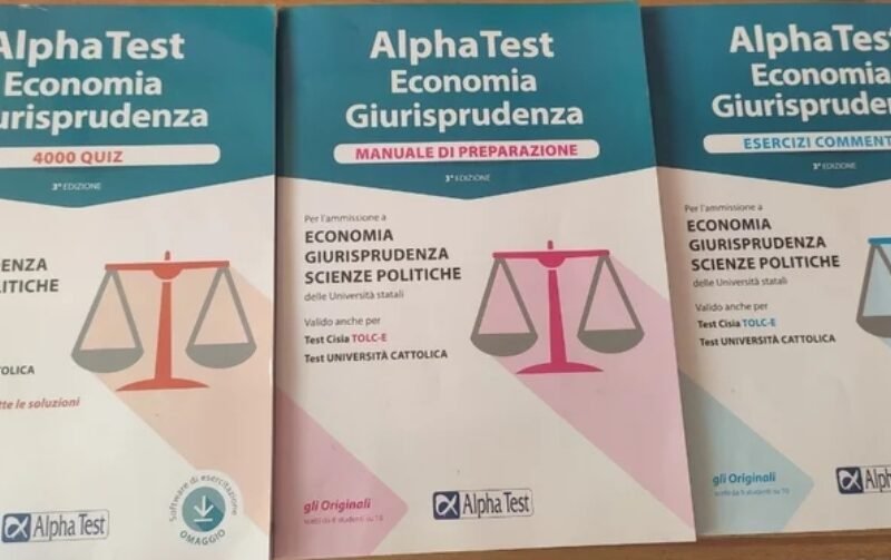 AlphaTest Economia Giurisprudenza terza edizione