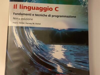 Il linguaggio C - Fondamenti e tecniche di programmazione
