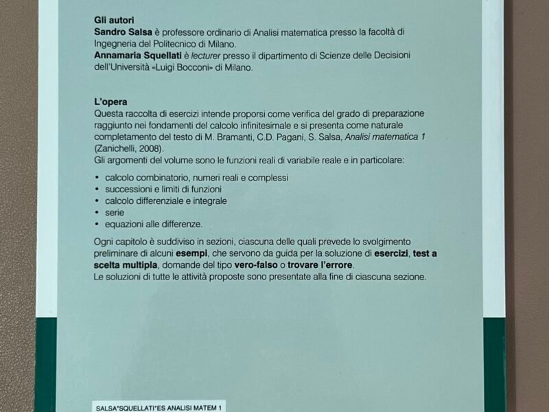 Esercizi di Analisi Matematica 1