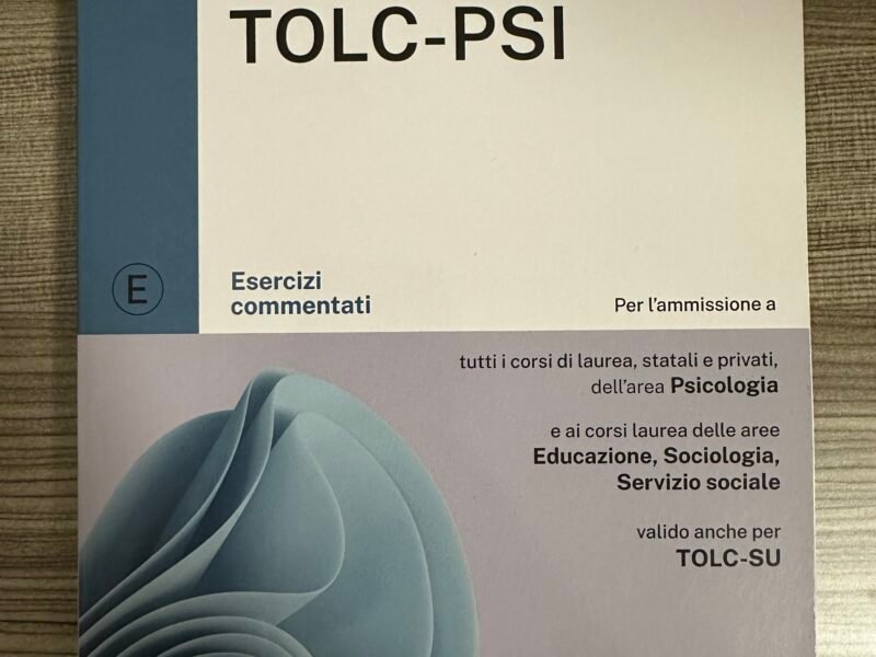 Alpha test Psicologia Tolc-PSI