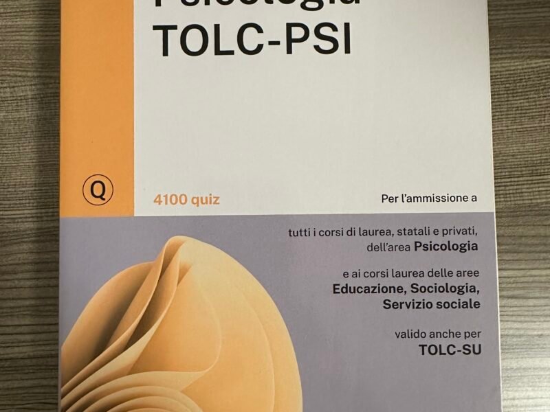 Alpha test Psicologia Tolc-PSI