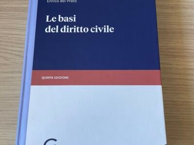 Le basi del diritto civile Enrico del Prato