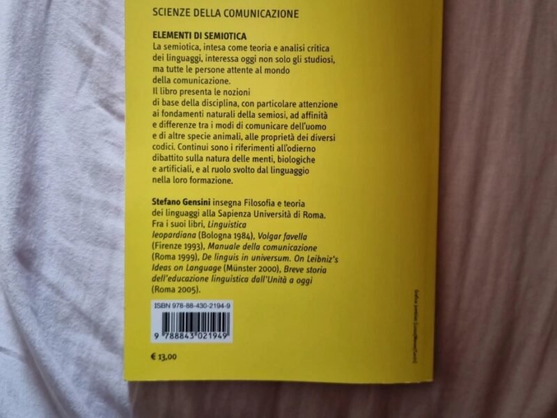 Elementi di semiotica