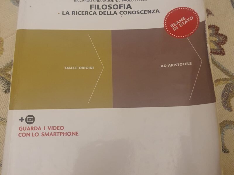 Filosofia: la ricerca della conoscenza. Dalle origini ad aristotele