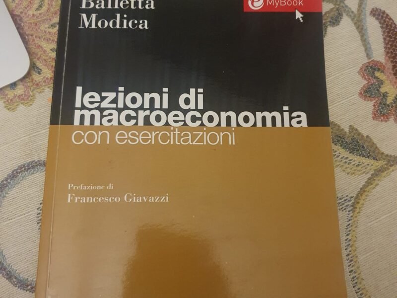 Lezioni di macroeconomia con esercitazioni