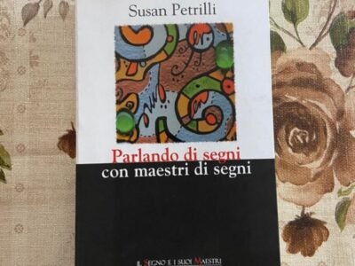 Parlando di segni con maestri di segni