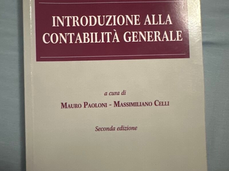 Introduzione alla contabilità generale