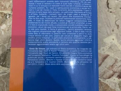 Storia economica dalla rivoluzione industriale alla rivoluzione informatica,quinta edizione aggiornata