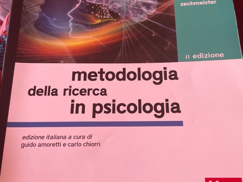 metodologia della ricerca in psicologia