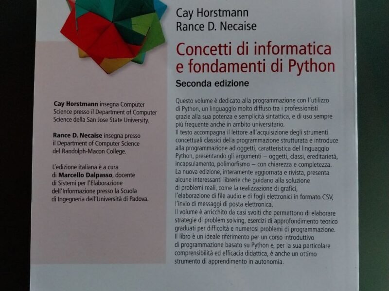 Concetti di informatica e fondamenti di Python (seconda edizione)