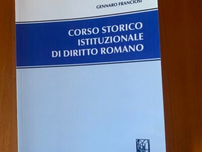 Corso storico istituzionale di diritto romano