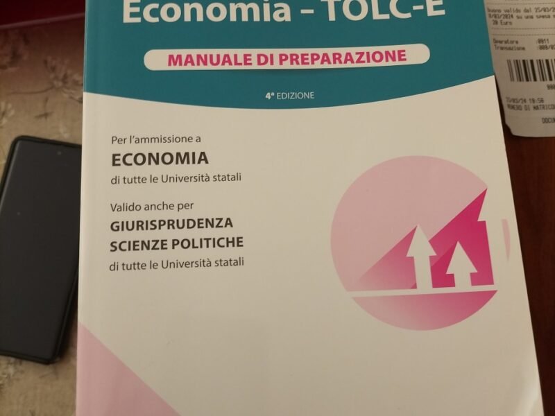 Alpha Test Economia TOLC-E