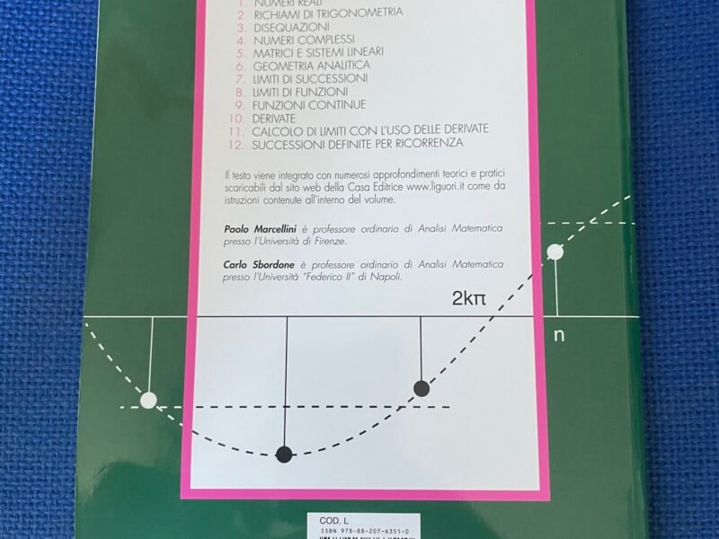 Esercitazioni di Matematica Primo volume-Parte Prima