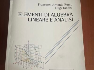 Elementi di algebra lineare e analisi