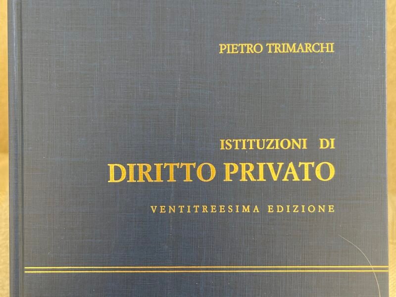 Istituzioni di diritto privato