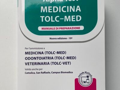 Alpha test Medicina Tolc-Med, manuale di preparazione