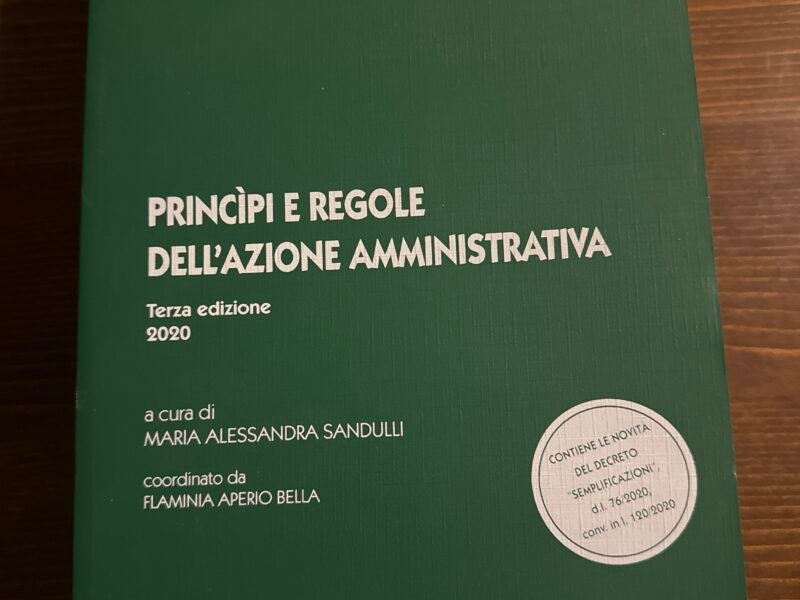 Principi e regole dell’azione amministrativa