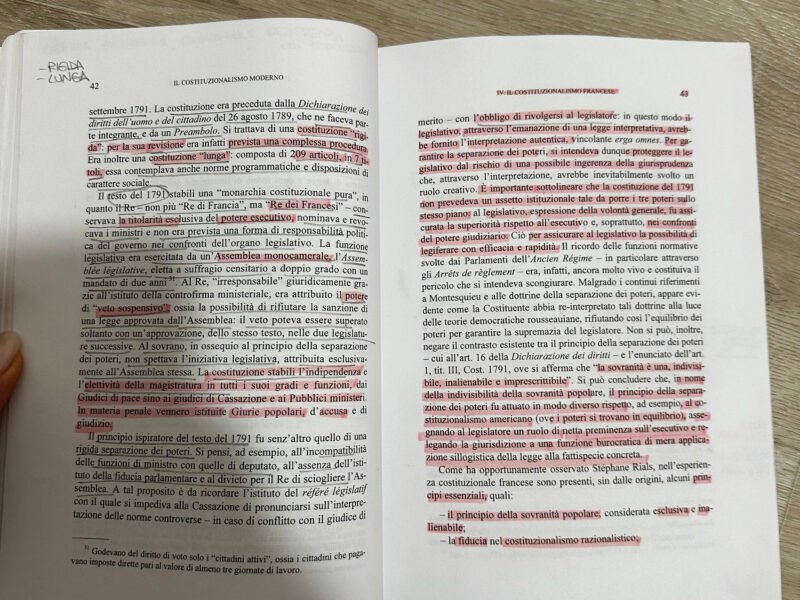 Il Costituzionalismo Moderno - Appunti e fonti di storia del diritto pubblico + Il Regno di Sardegna e L'Italia Unita